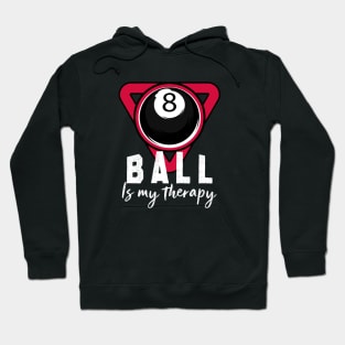 8ball is my therapy Hoodie